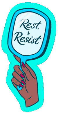 Resist Health Care Sticker by Bedsider