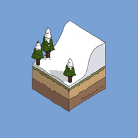 daveplowden bunny slope snow ball dave plowden GIF