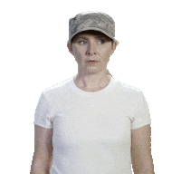 Confused Special Forces Sticker by Beverley Mitchell