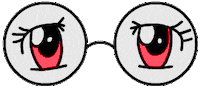 Eyes Blinking Sticker by Originals