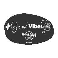 Vibes Sticker by Hard Rock Hotel Madrid