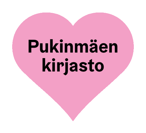 Rakas Sticker by Helsingin kaupunginkirjasto