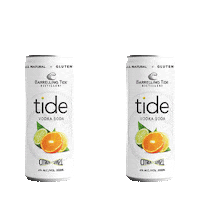 FourthandInk cheers vodka soda barrelling tide tide vodka soda Sticker