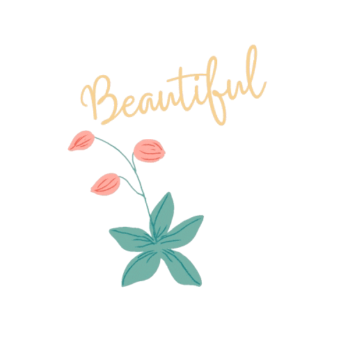 Beauty Flowers Sticker by MummyConstant