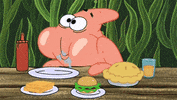 grilled cheese patrick GIF