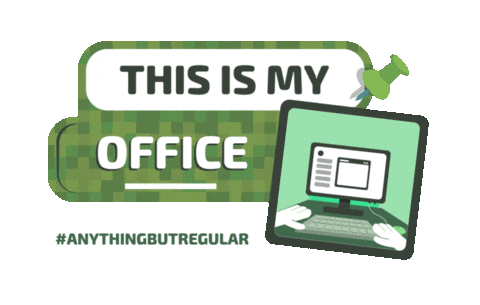 Work Office Sticker by Our Singapore Army