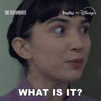 What Is It The Testaments GIF by HULU