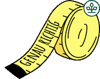 Health Measuring Sticker by AOK Niedersachsen