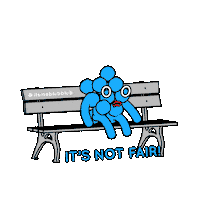 Sad Rock Sticker by ☁️BLUB☁️