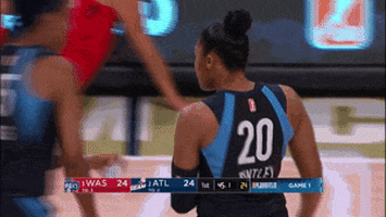 excited wnba playoffs GIF by WNBA