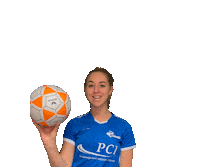 kvBlauwWit bw kloetinge blauw wit kloetinge blauw wit Sticker