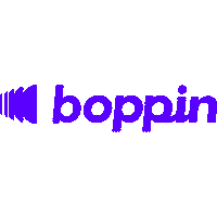 Text Typography Sticker by Boppin Official