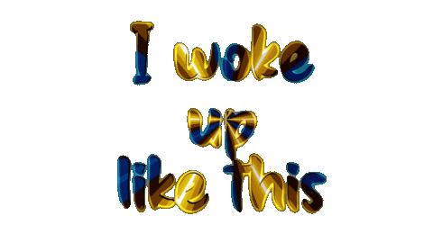 Glow Digital Art Sticker