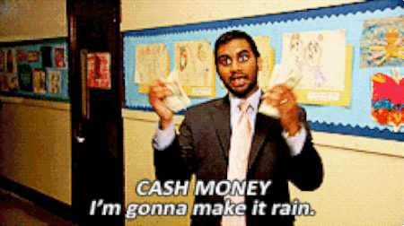 Make It Rain Money GIF