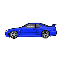 Initial D Cars Sticker by ImportWorx