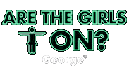 drunk party Sticker by George FM