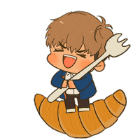 aksnail ansonkong chefak Sticker