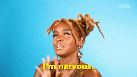 Nervous Janelle Monae GIF by BuzzFeed