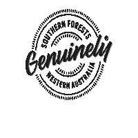 GenuinelySouthernForests shoplocal produce gsf genuinely Sticker