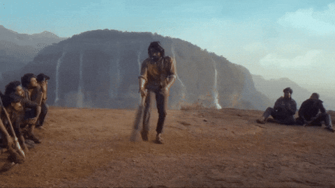 Ram Charan Telugu GIF by Sharat overseas distribution