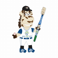 pediatric dentist baseball GIF by Where Smiles Grow - Pediatric Dentistry