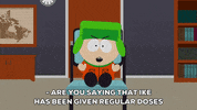 sitting kyle broflovski GIF by South Park 