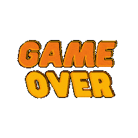 Gameover Sticker by Radio Nanè