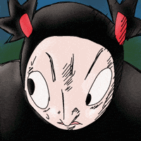 Suspicious Eye GIF by official_pucca