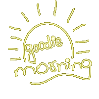 Good Morning Coffee Sticker