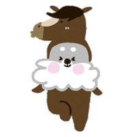 Run 馬 Sticker by 屎立SA