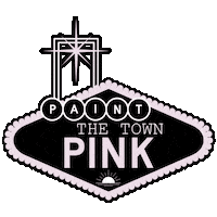 Las Vegas Neon Sticker by Calirosa Tequila