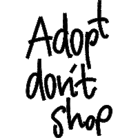Dog Adopting Sticker