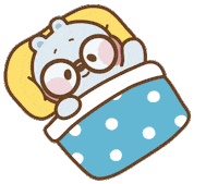 Sleepy Sticker by Tonton Friends