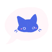 Cat Balloon Sticker