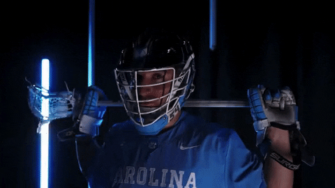 University Of North Carolina Lacrosse GIF by UNC Tar Heels