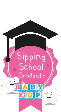 Sipping First Cup Sticker by Babycup