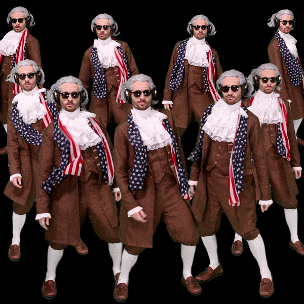 Founding Fathers Rhythm GIF