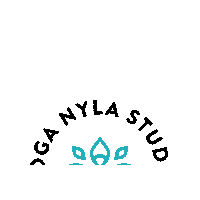 YogaNyla nyla yoga nyla yoganyla Sticker