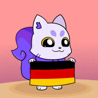 Germany Flag GIF by Lucky Kat Studios
