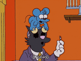 Scoop Out Season 15 GIF by The Simpsons