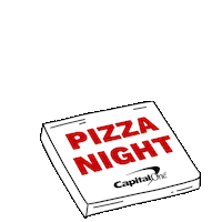 take out late night Sticker by Capital One