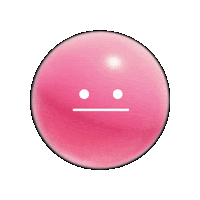 Sad Pink Sticker by Miniso Canada