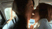 lesbians kiss GIF