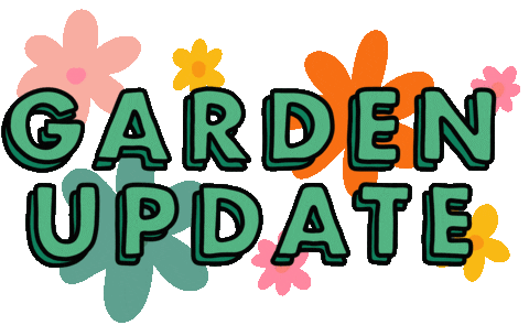 Garden Update Sticker by Poppy Deyes