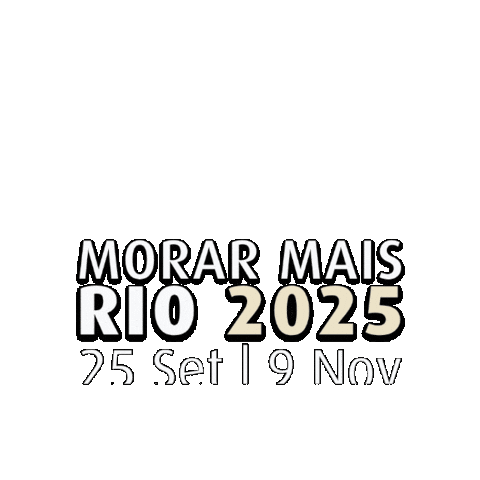 morarmais giphygifmaker morarmais morarmaisrio morarmais2025 Sticker