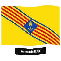 Flag Spain Sticker by Formación Ninja