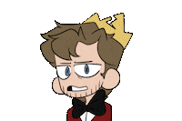 Novastronomy animation roosterteeth red king mad king Sticker