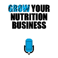 Health Podcast Sticker by HSN Mentoring - Grow Your Nutrition Business