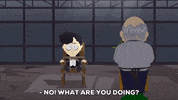 scared goth kids GIF by South Park 