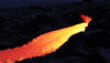 lava flowing GIF